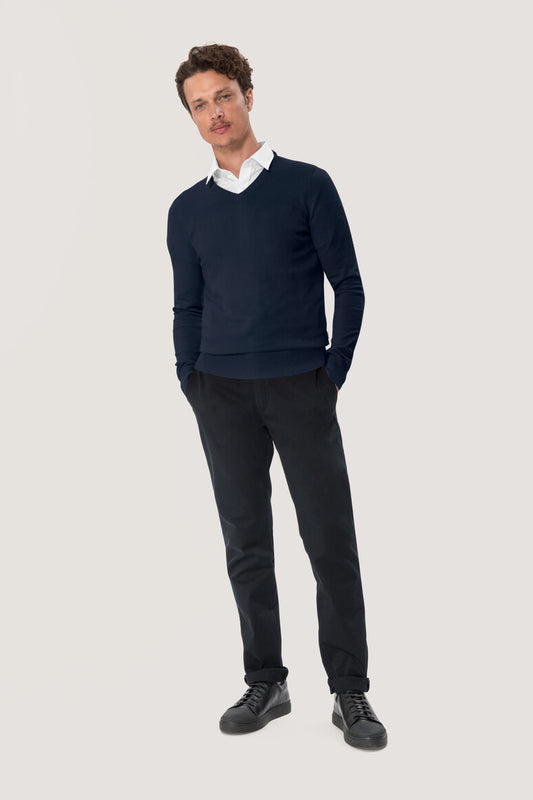 V-PULLOVER Premium Cotton Männer